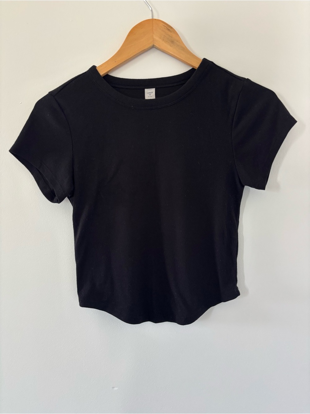 Ultralite Black Fitted T-shirt